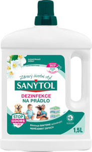 Sanytol dezinfekčný prostriedok na bielizeň a práčky Biely kvet 33 PD
