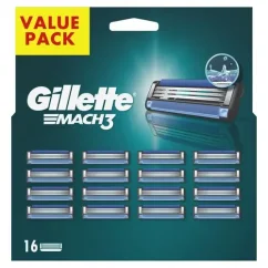 Gillette Gillette Mach3 náhradné hlavice 16 ks