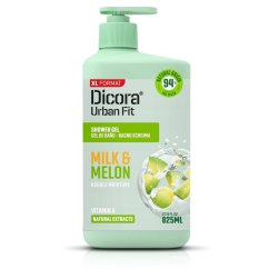 Dicora sprchový gél Milk & Melon, 825 ml