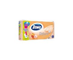Zewa Deluxe toaletný papier Cashmere Peach 3-vrstvový 8 ks