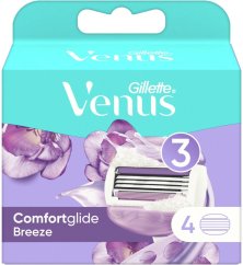 Gillette náhradné holiace hlavice Comfort glide Breeze, 4 ks