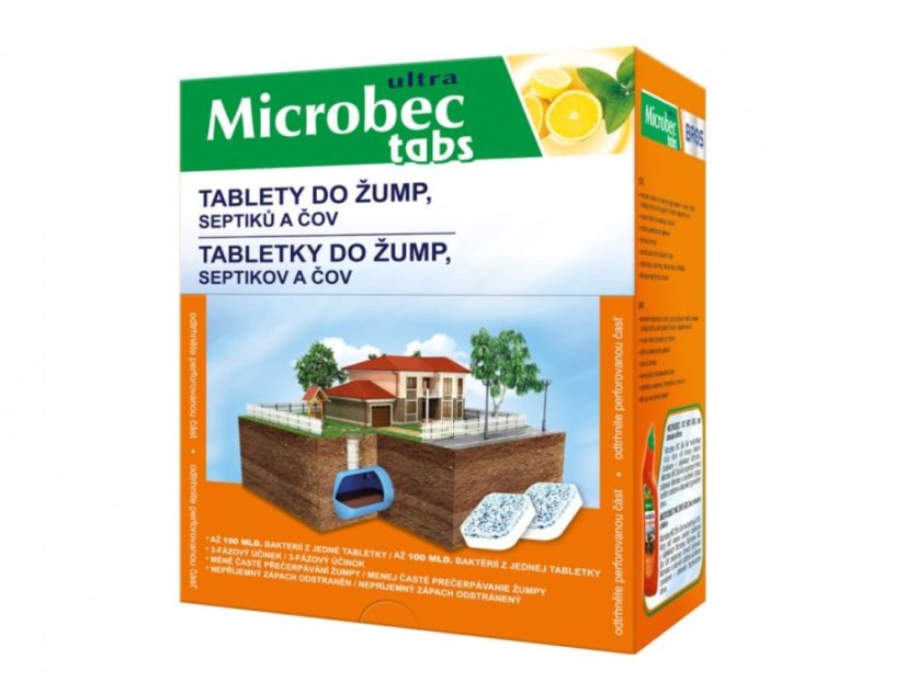 Bros Microbec tablety do žúmp a septikov