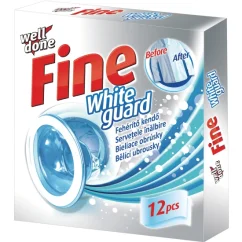 Well Done Fine Whiteguard – bieliace obrúsky 12 ks