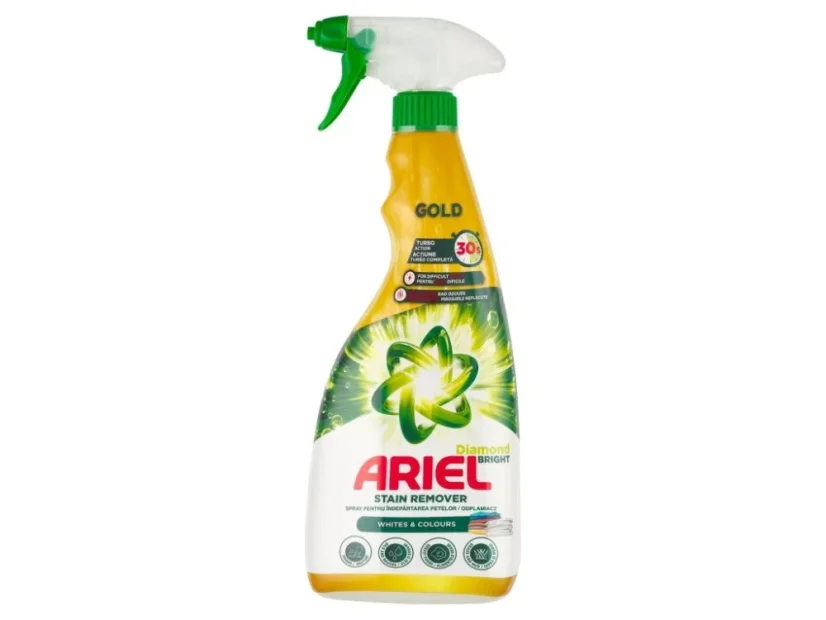 Ariel Gold Diamond Bright na škvrny, mechanický rozprašovač 750ml