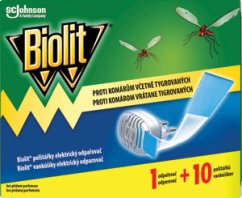 Biolit elektrický odparovač so suchou náplňou + 10 ks náhradná náplň