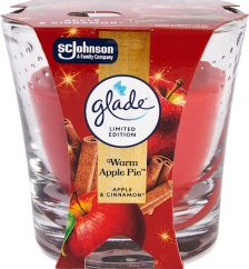 Glade vonná sviečka Apple 112 g