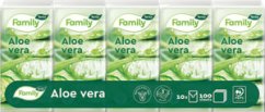 Tento hygienické vreckovky FAmily Aloe Vera 3-vrstvový, 10x10