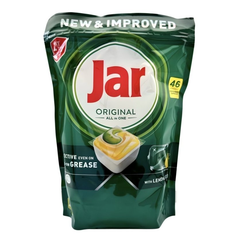 Jar Original Lemon tablety do umývačky riadu 46 ks Jar Original Lemon tablety do umývačky riadu 46 ks