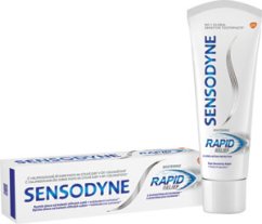 Sensodyne Rapid Whitening zubná pasta 75 ml – bielenie citlivých zubov
