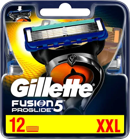 Gillette Fusion5 Proglide náhradné hlavice 12 ks