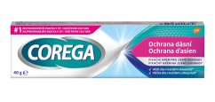 Corega fixačný krém na zubné náhrady Ochrana ďasien 40 g