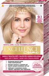 L’Oréal Paris Excellence Crème farba na vlasy 9.1 Veľmi svetlá popolavá blond, 1 ks