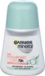 Garnier mineralny guľôčkový antiperspirant Hyaluronic Ultra Care 50 ml