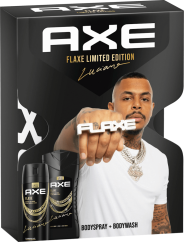 AXE Flaxe darčeková sada – bodyspray 150 ml + sprchový gél 250 ml