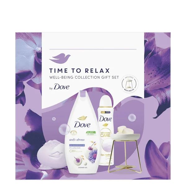 Dove darčekové balenie  Anti Stress sprchový gél + Invisible Care deodorant + Relaxačné mydlo
