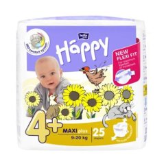 Bella Happy detské plienky Maxi Plus 25 ks