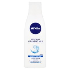 Nivea pleťové čistiace mlieko Aqua Effect pre zmiešanú pleť 200 ml