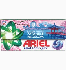 Ariel gélové kapsule All-in-1 PODS  Japanese Blossom 30ks