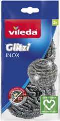 Vileda Inox drôtenka na riad, 2 ks