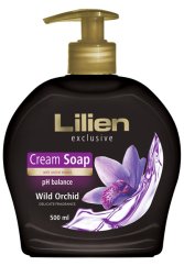Lilien krémové tekuté mydlo s dávkovačom Orchidea, 500 ml