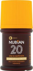 Nubian vodeodolný olej na opaľovanie SPF 20 60 ml