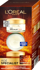 L’Oréal Paris Age Specialist 65+ duo denný + nočný krém 2×50 ml