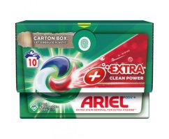 Ariel Extra Clean Plusprchový gelové kapsule na PD 10 ks
