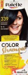 Palette Color Shampoo farba na vlasy 1-1 modročierny, 1 ks