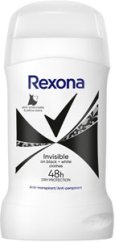 Rexona Women antiperspirant tuhý stick Invisible Black + White 50 ml