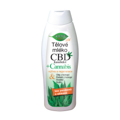 BIO-NE CBD Cannabis telové mlieko 500 ml