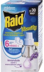 Raid elektrická tekutá náplň Family Levanduľa 30 nocí 21 ml