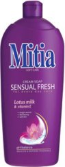 Mitia tekuté mydlo náhradná náplň Sensual Fresh 1 l