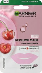 Garnier maska na pery vyplňujúca Cherry + pantenol 1 ks