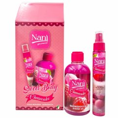 Darčeková sada NANI’ Collezione Gourmand – Cheesecake (75 ml + 300 ml)