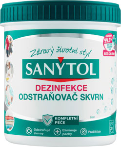Sanytol dezinfekčný odstraňovač škvŕn 450 g