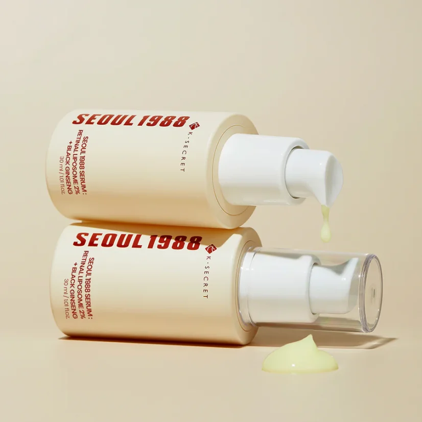 K-SECRET Seoul 1988 Serum: Retinal Liposome 2% + Black Ginseng, 30ml