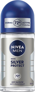 Nivea Men guľôčkový antiperspirant Silver Protect 50 ml