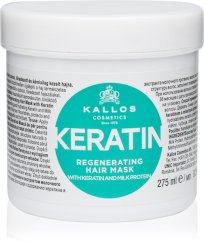 Kallos Keratin vlasová maska na regeneráciu, 275 ml