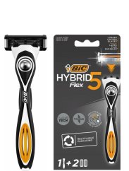 BIC Flex5 Hybrid holiaci strojček + 2 hlavice