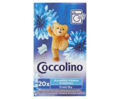 Coccolino Intense Fresh Sky obrúsky do sušičky 20 ks