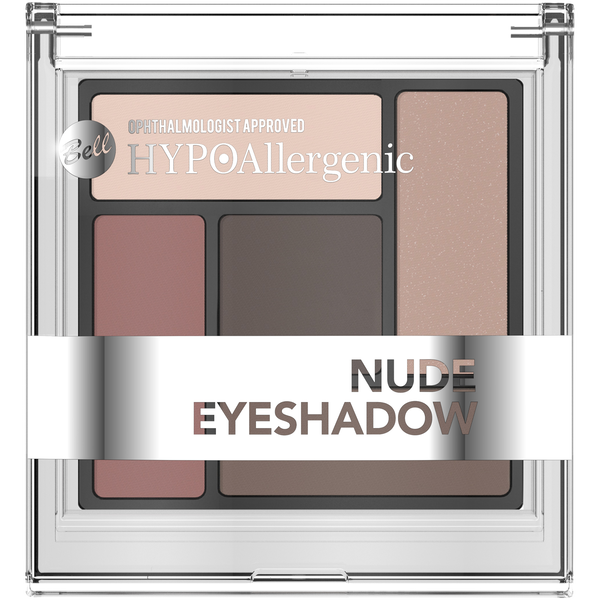 Bell HypoAllergenic paletka očných tieňov Nude 5 odtieňov