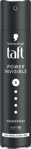 Taft lak na vlasy Power Invisible 5 mega silná fixácia 250 ml