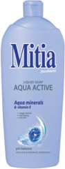 Mitia tekuté mydlo náhradná náplň Aqua Active 1 l