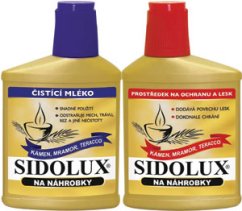 Sidolux DUO sada na náhrobné kamene (čistič + ochranný lesk)