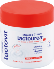 Lactovit penový krém Mousse Cream Lactourea 400 ml