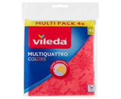 Vileda Multiquattro mikrohandričky Colors, 4 ks