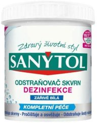 Sanytol dezinfekčný odstraňovač škvŕn Žiarivo biela 450 g