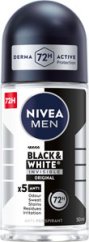 Nivea Men guľôčkový antiperspirant Black & White Inivisible Original 50 ml
