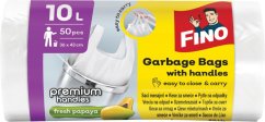 Fino premium handles HD vrecia na odpad s ušami 10 l 50 ks