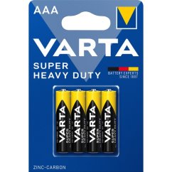 Varta AAA 1,5V baterky 4ks R3